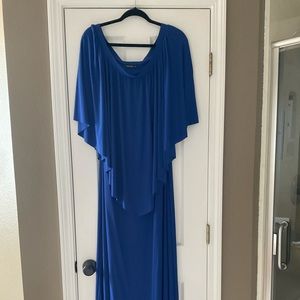 Formal Cape Dress- WORN ONCE